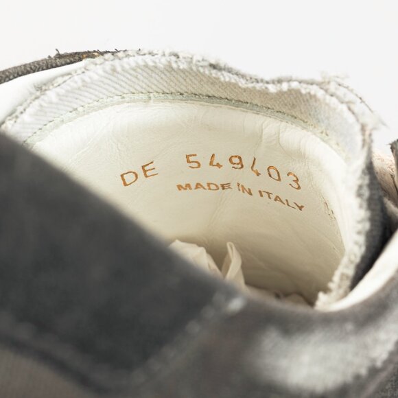 Saint Laurent Court Classic SL/06 "Black" Distressed Signature Low-Top Sneakers - Picture 12 of 12